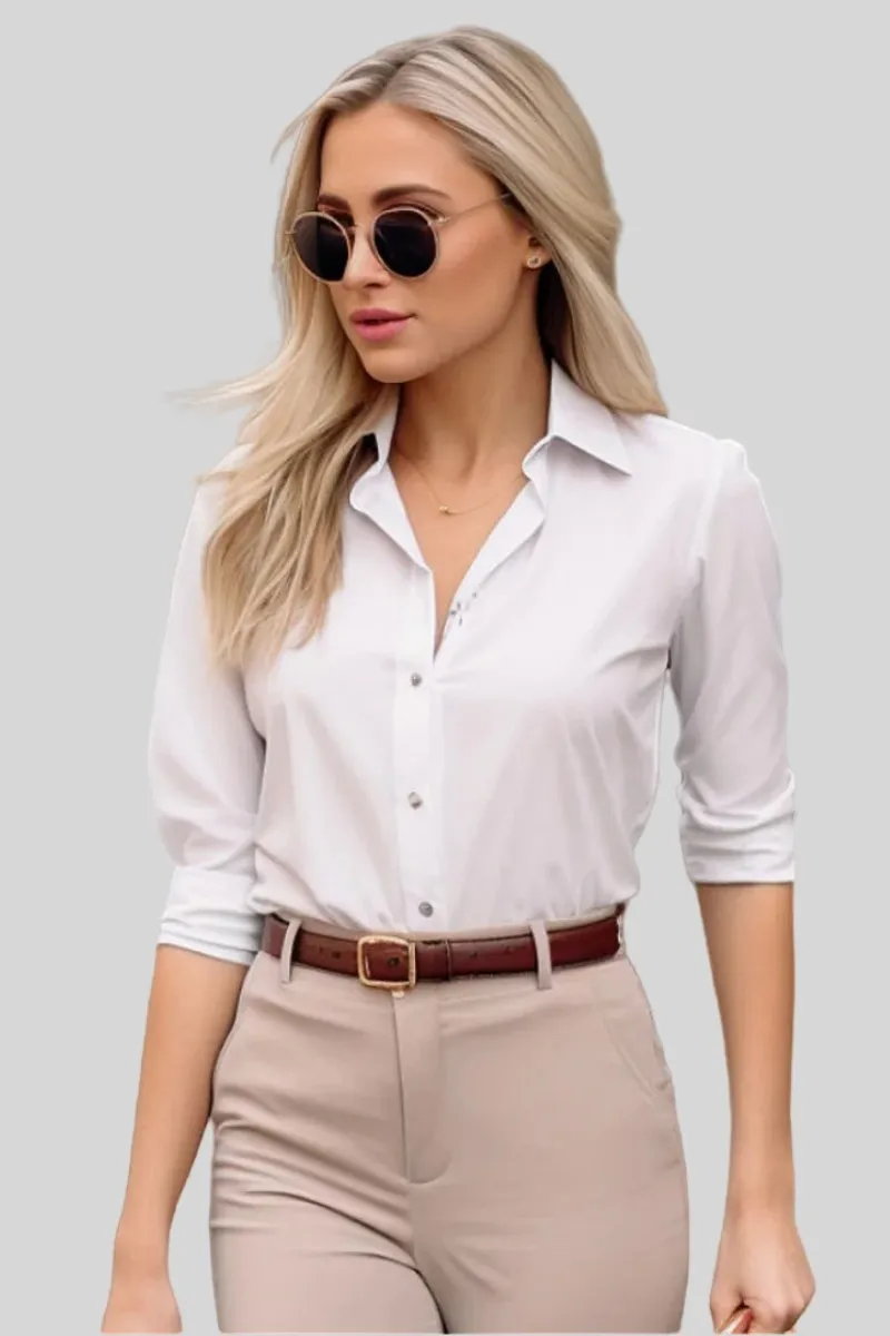 Classic-White-Shirt-Look